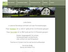 Tablet Screenshot of ferienhaus-fitz.de